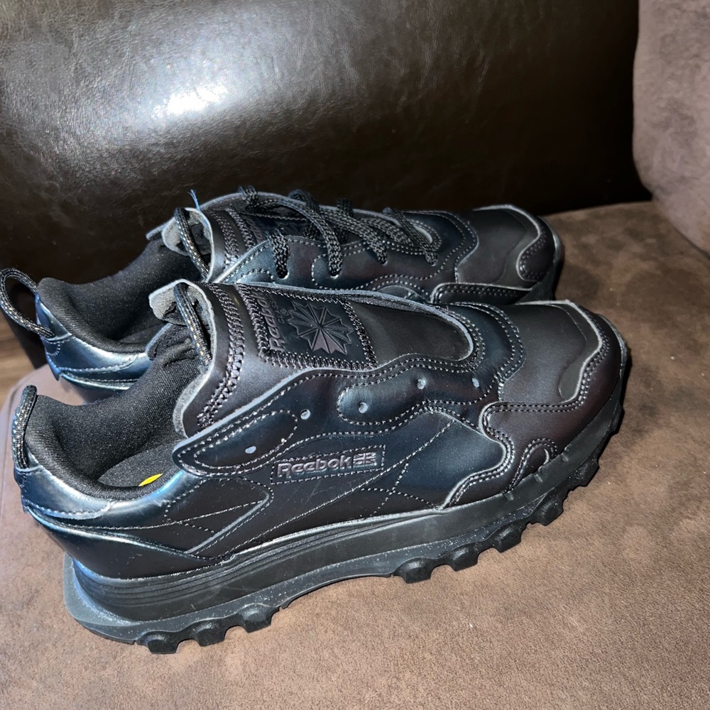 Reebok Classic x Cardi B Leather “Core Black/Dark Silver" women’s 8 - Picture 14 of 14